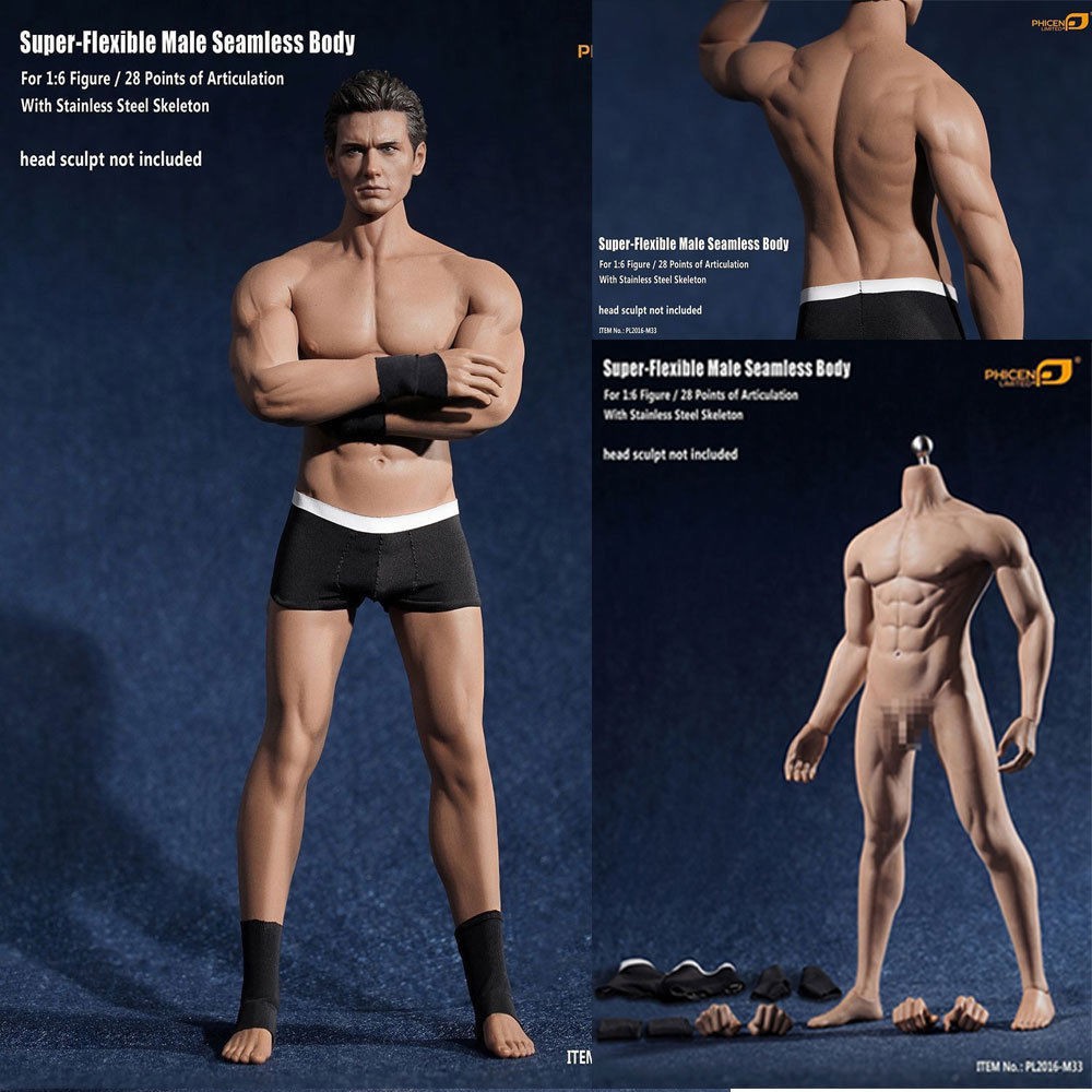 1 6 scale seamless male body