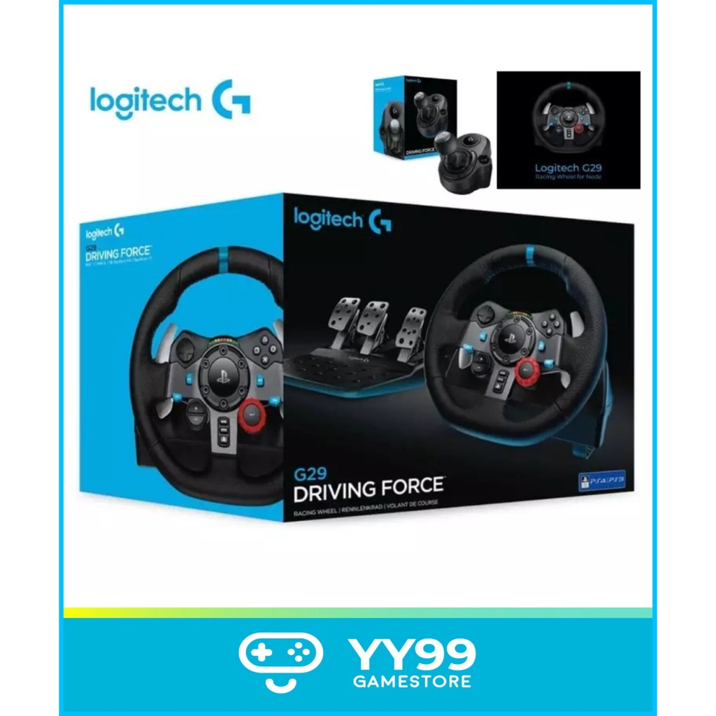LOGITECH G29 RACING WHEEL + SHIFTER BUNDLE | Shopee Malaysia