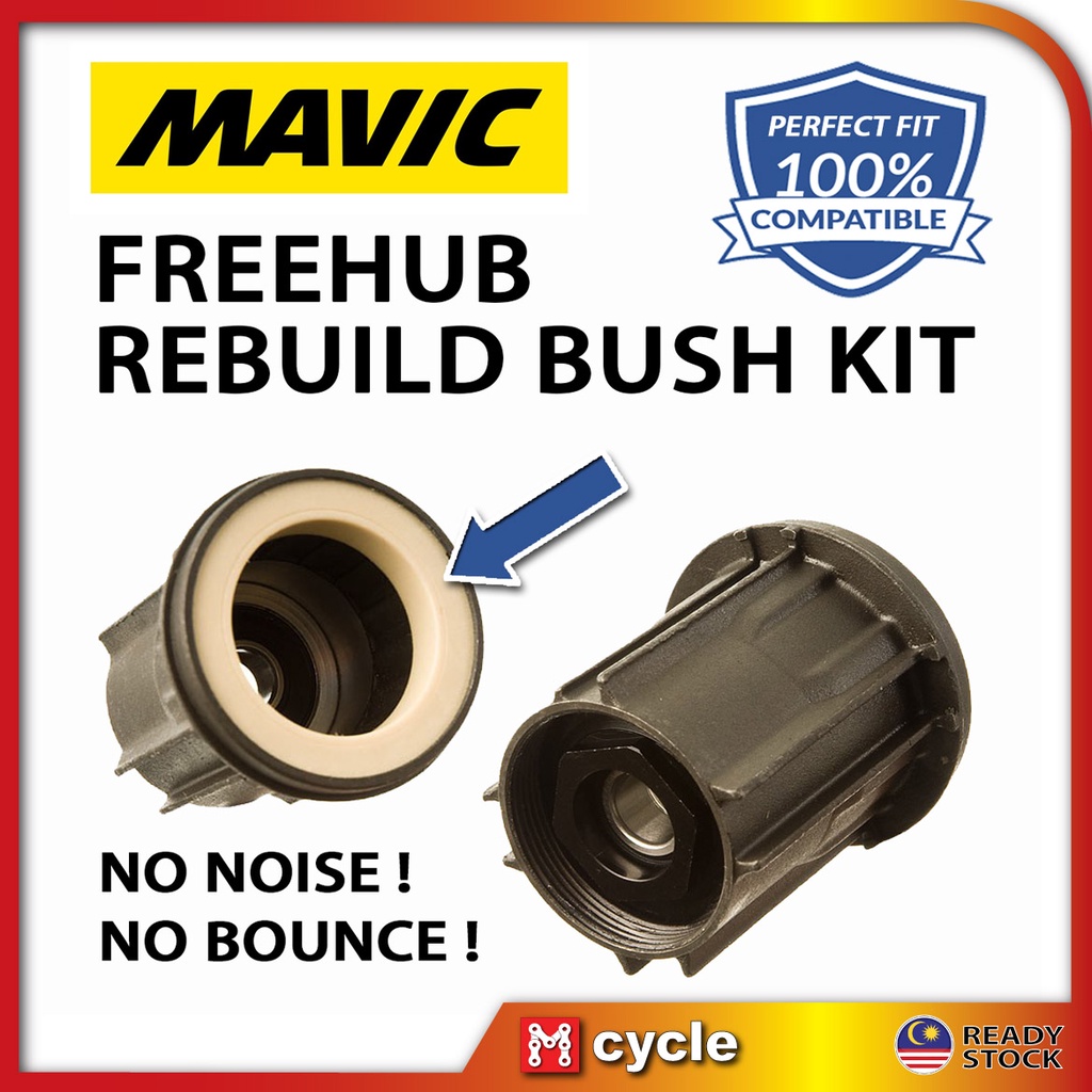2 Qty.CROSSMAX FREEHUB BUSHING 1 ea STD & O.S w/ BB 
