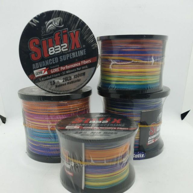 Sufix 832 multi color braided line Shopee Malaysia