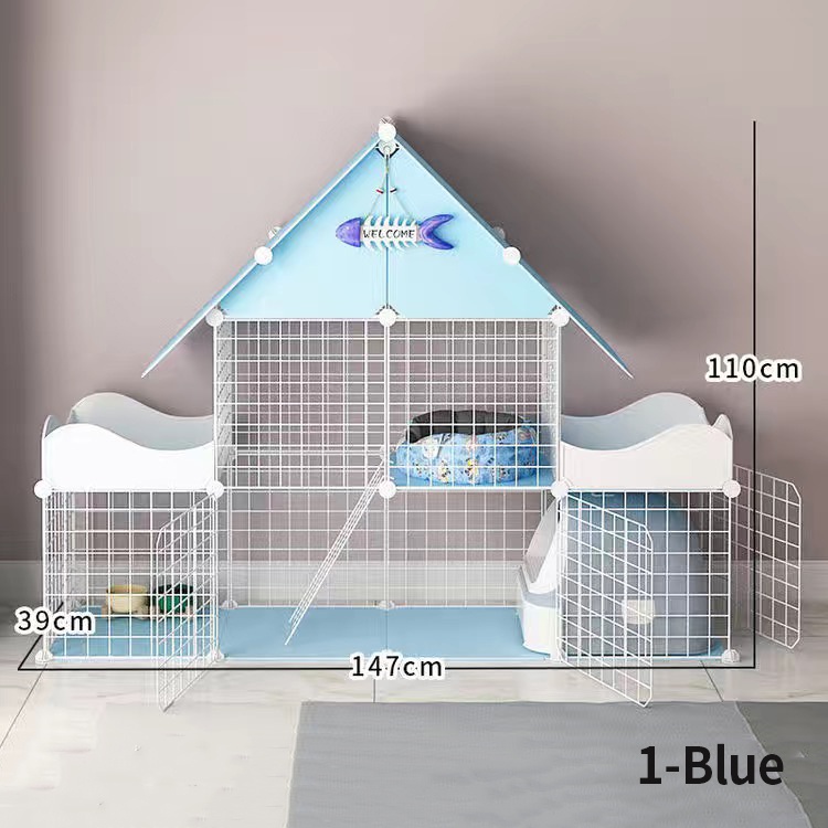 Buy (LARGE PLATFORM) Multi-Color And Multi-Style Cat Cage 