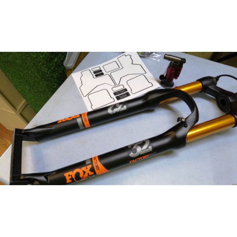 mountain bike fork stickers