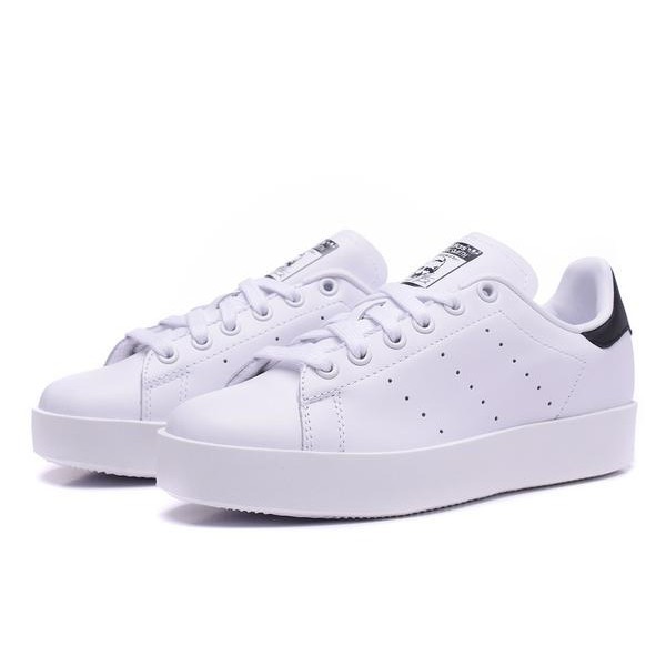 adidas stan smith bold white black