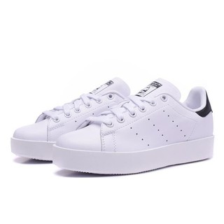 stan smith bold black and white