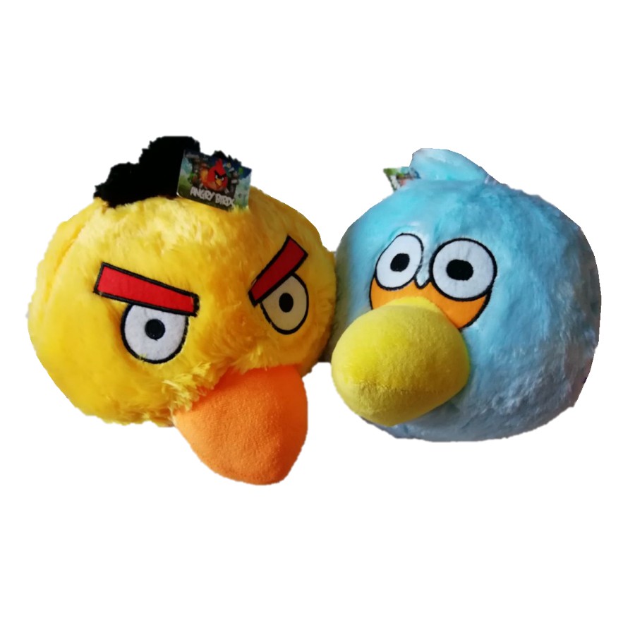 angry birds chuck plush