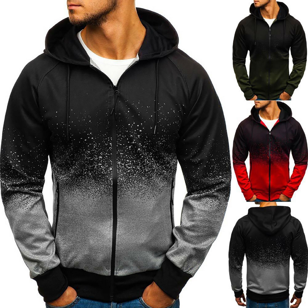 sports zip up hoodies