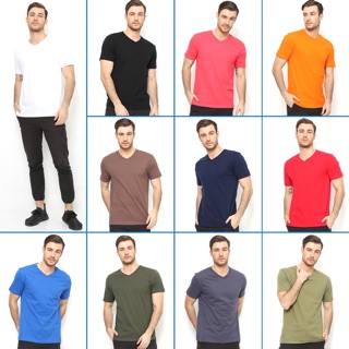  KAOS  T shirt PLAIN GTEE PLAIN man from GT Man Shopee 