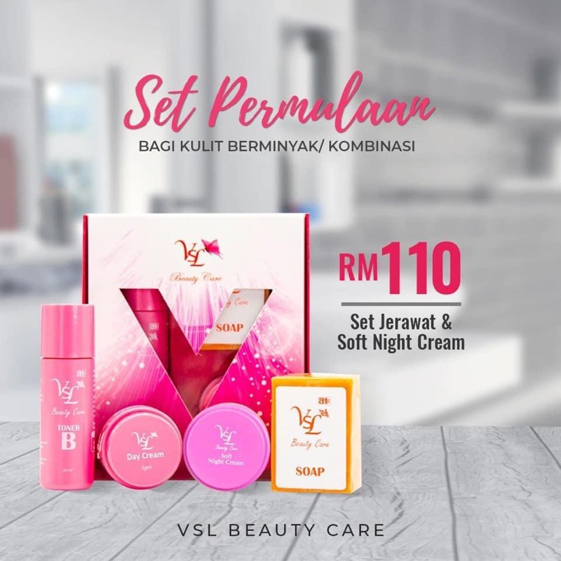 Buy Skincare Vs L Beauty Care Ada 2 Jenis Seetracker Malaysia