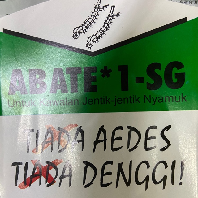 100gm ABATE / Ubat Jentik-jentik  Shopee Malaysia