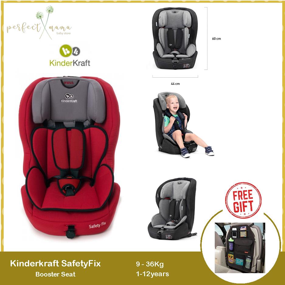 kinderkraft safety fix car seat