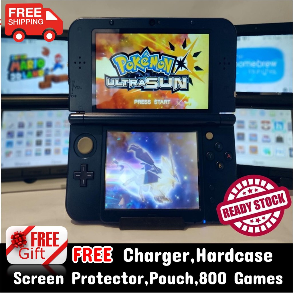 nintendo 3ds xl pokemon ultra sun