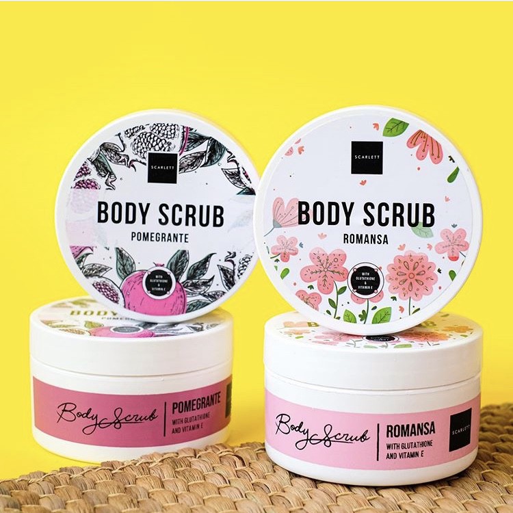 Ori Scarlett Whitening Body Scrub Scrub Guaranteed Original Shopee Malaysia