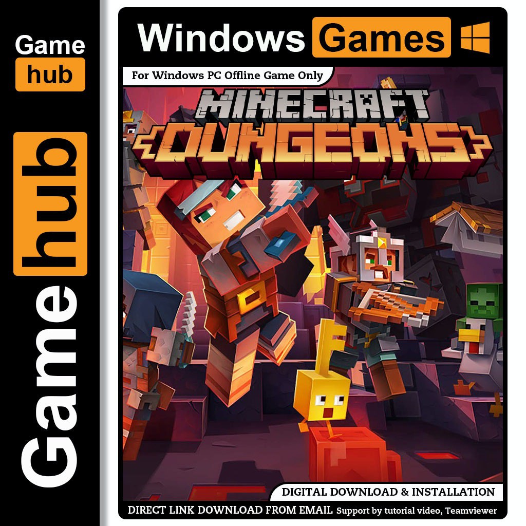 Minecraft Dungeons | PC Game | Digital Download | PC Offline | Direct ...