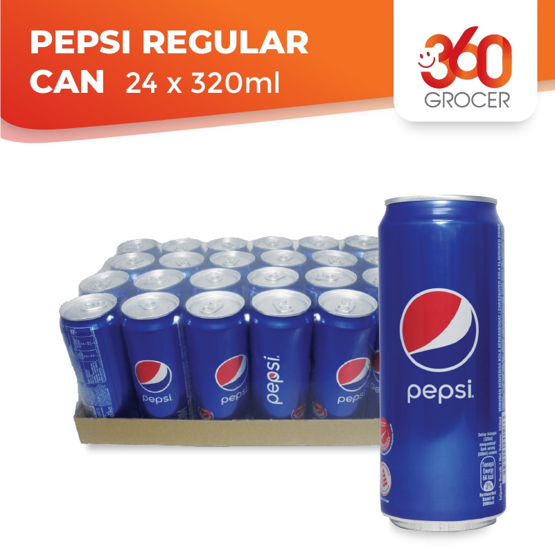 PEPSI REGULAR 320ML (24 X 1 Carton) | Shopee Malaysia