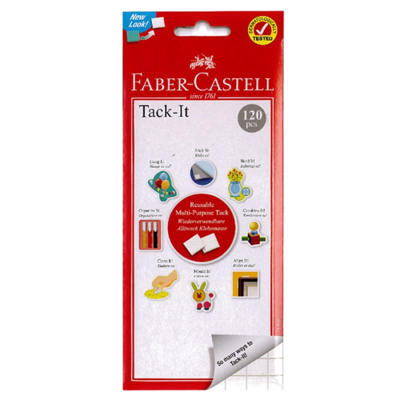 Light Green FaberCastell Tackit Reusable & Removable Adhesive 90