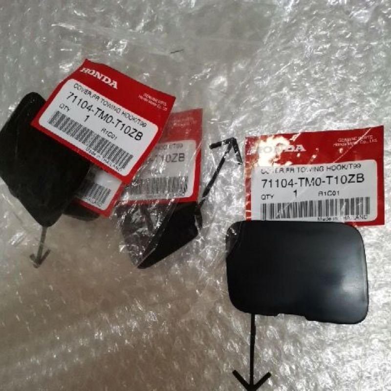 HONDA CITY TMO 2012 FRONT DEPAN BUMPER TOWING COVER CAP/ HOOK/ PENUTUP