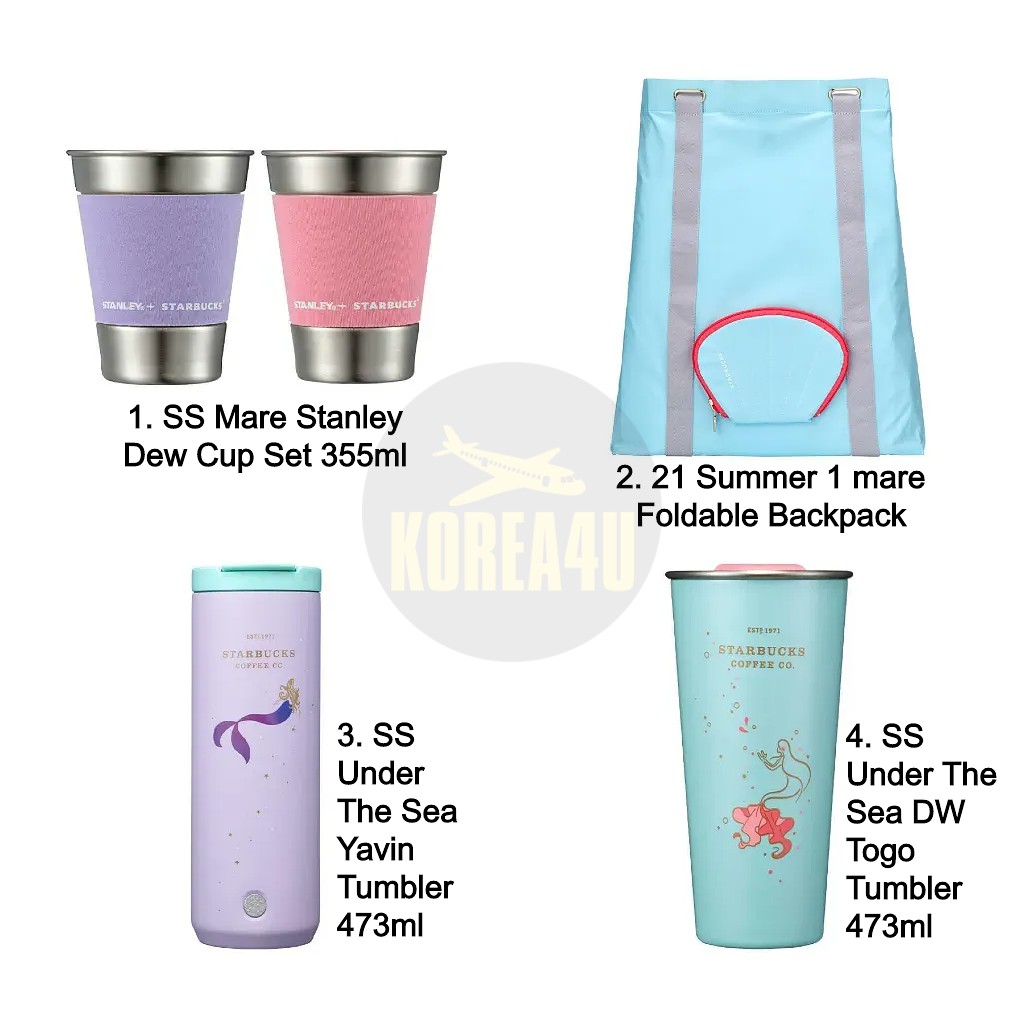 Starbucks Korea 2021 Summer First Md2 Cup Backpack Tumbler Water Bottle Flask Food Jar Thermos Vaccum Shopee Malaysia