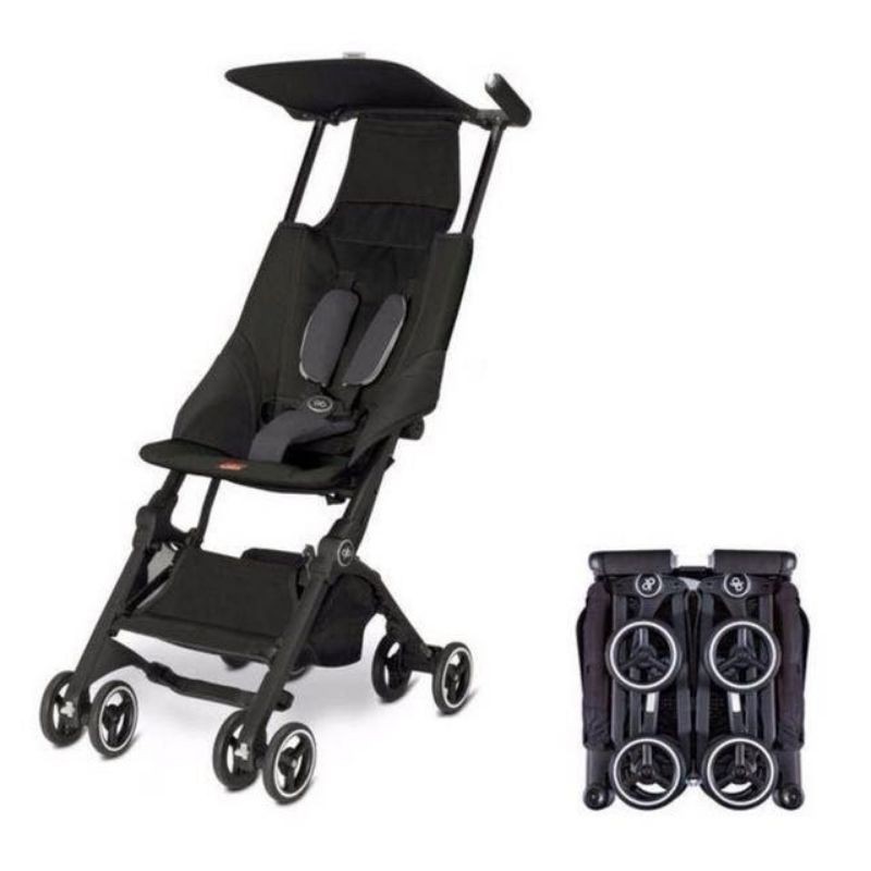 GB Pockit Stroller Black | Shopee Malaysia