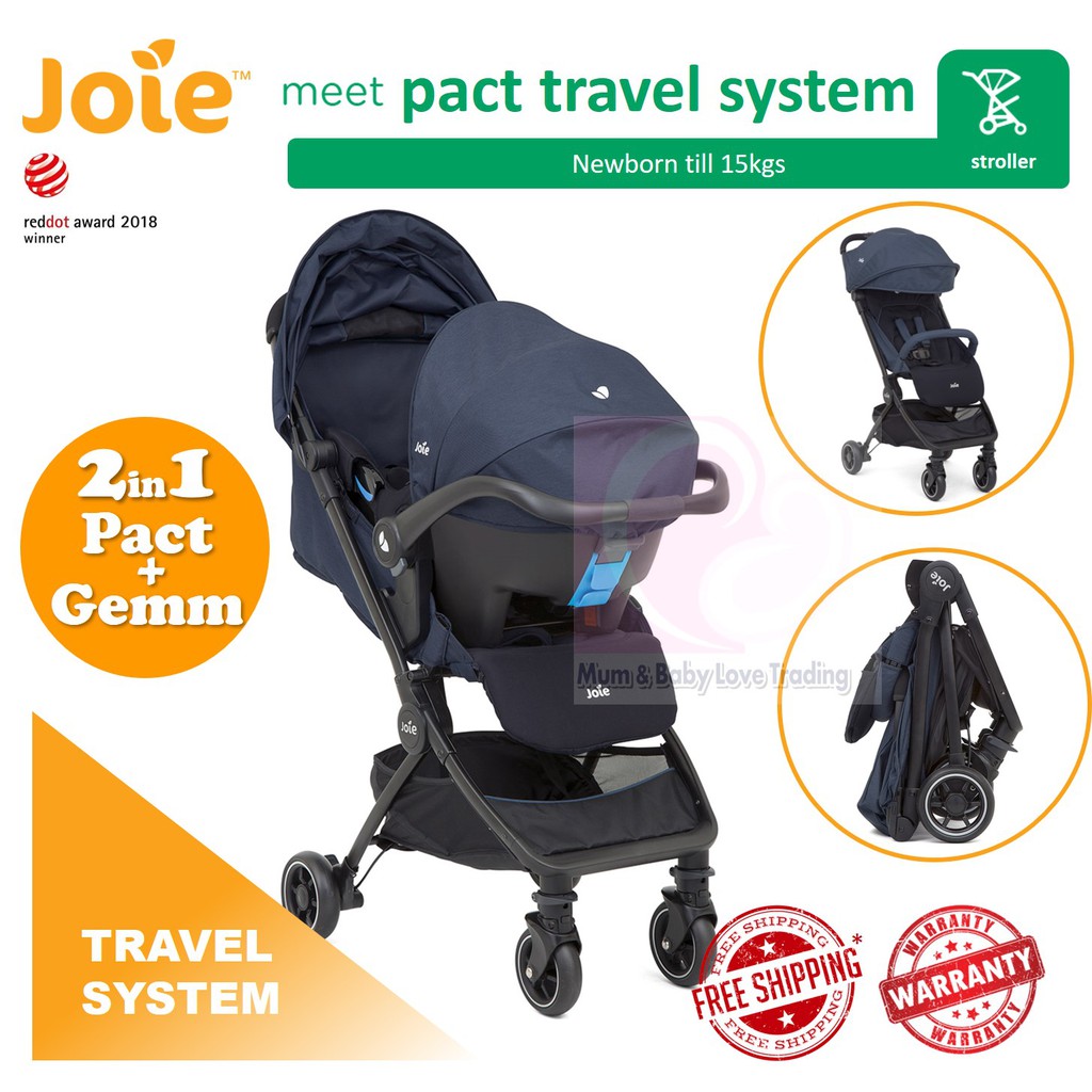 joie navy stroller