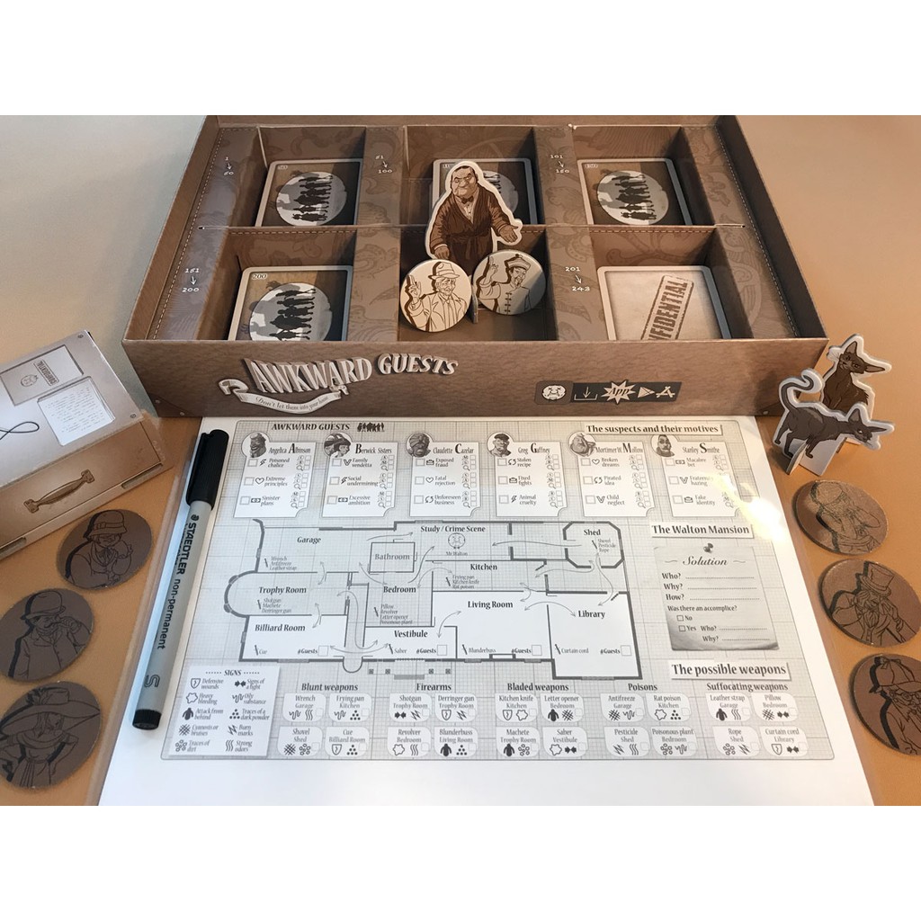 kohii.my] Awkward Guests (ORIGINAL) Board Game | Shopee Malaysia