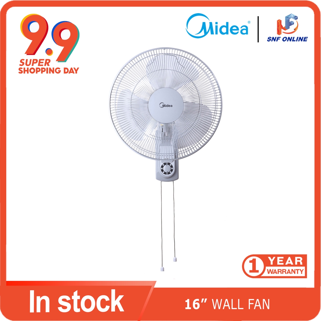 Midea 16 Wall Fan Mf 16fw6h Shopee Malaysia