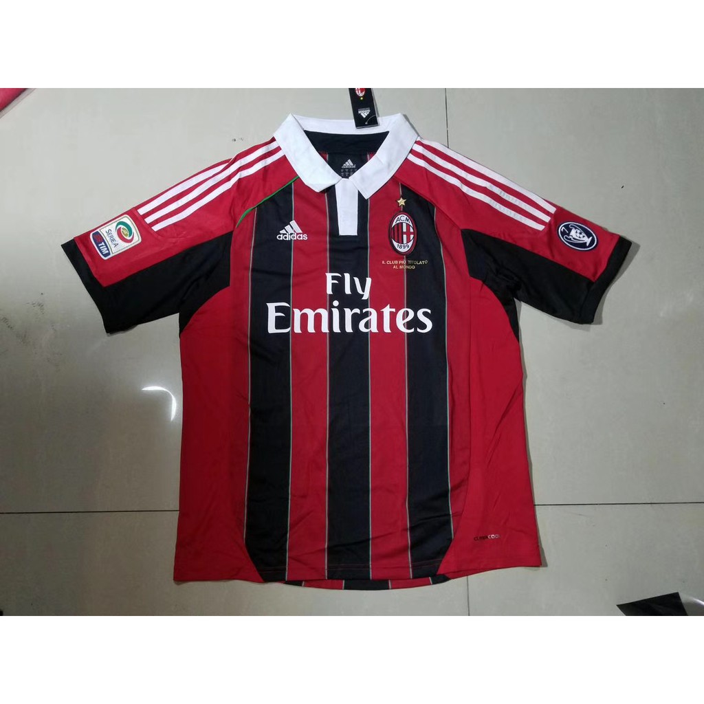 milan retro jersey