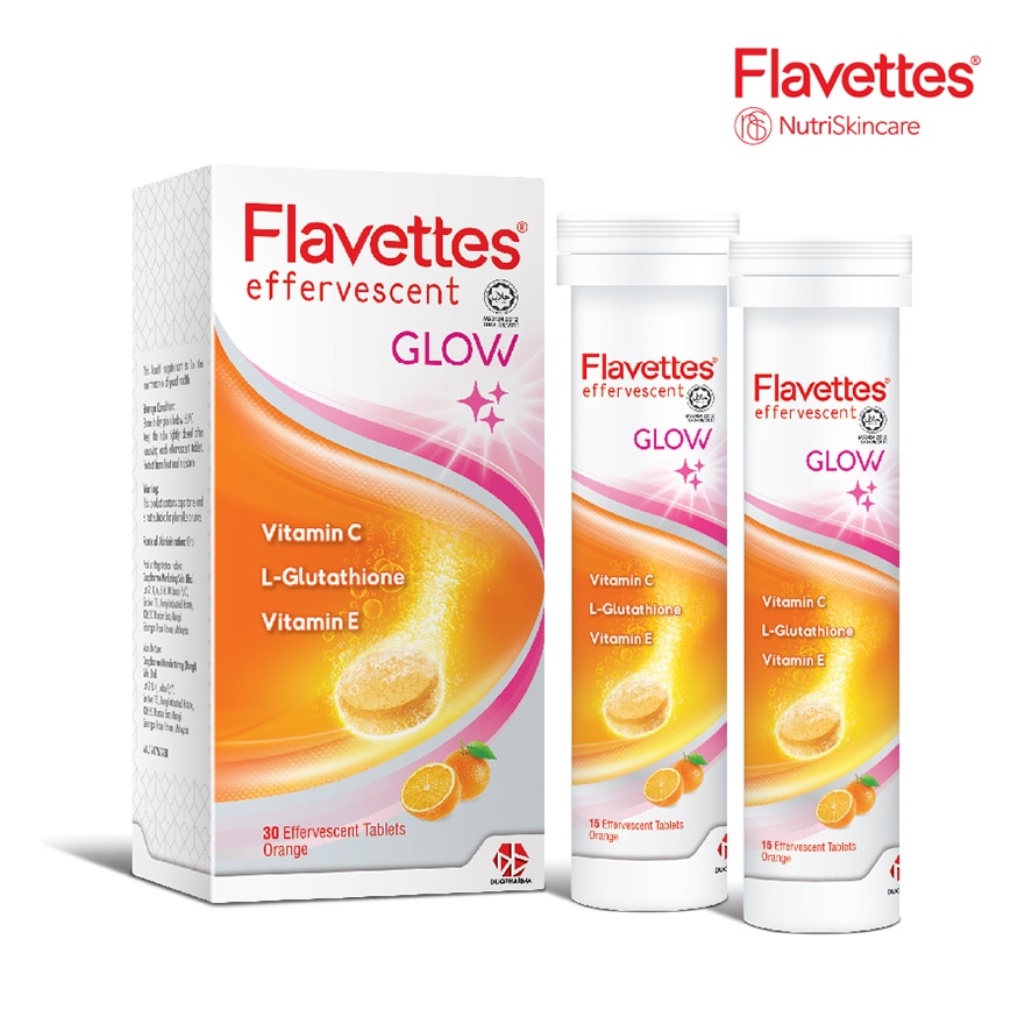 Buy Flavettes Effervescent Vitamin C Glow Seetracker Malaysia