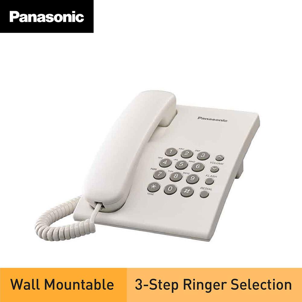 PANASONIC TS500 CORDED PHONE WALL MOUNTABLE KX-TS500MLB