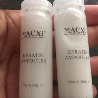Macxi Keratin Hair Repair Ampoules 15ml Shopee Malaysia