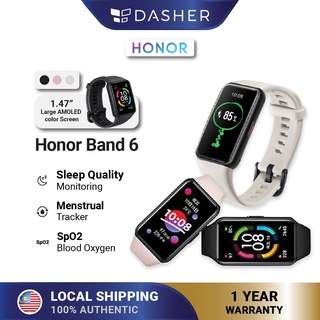 [LATEST] Honor Band 6 AMOLED Smart Wristband Oximeter Blood Oxygen SpO2 Tracker