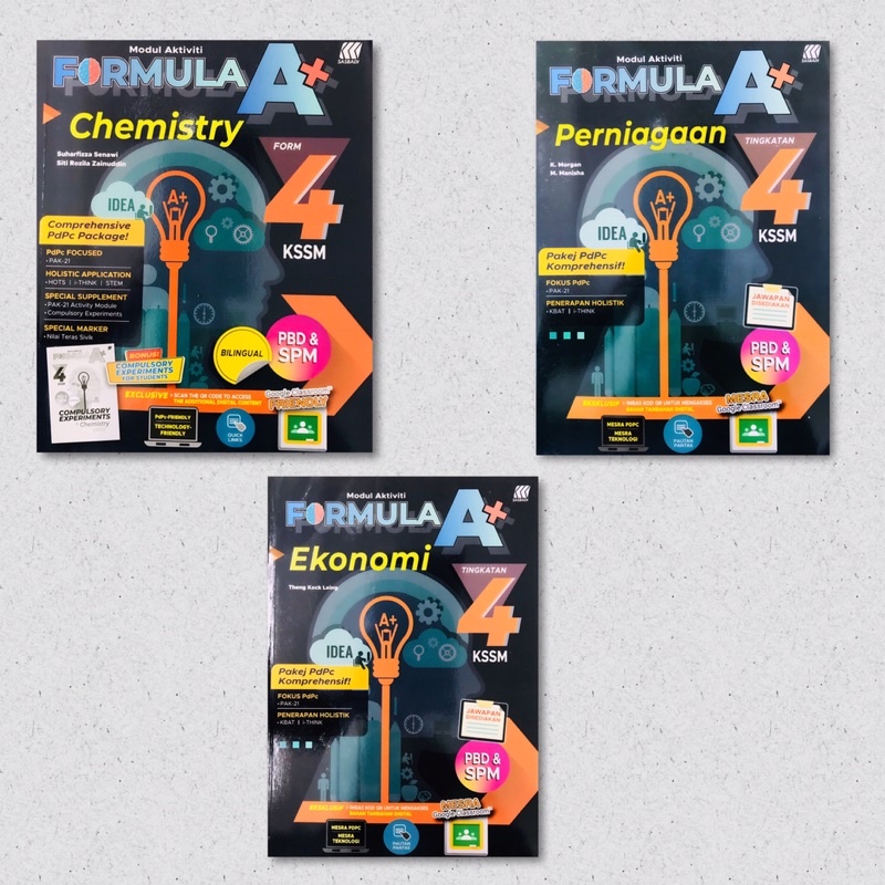 Modul Aktiviti Formula A Form 4 Kssm Shopee Malaysia