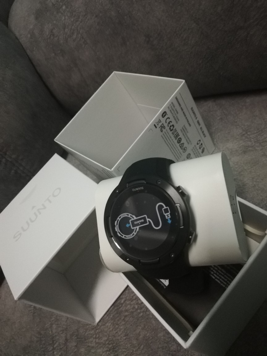 Suunto 5 All Black Suss050299000 Compact Gps Sports Watch With Great Battery Life Shopee Malaysia