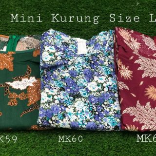 Mini Kurung  Cotton  Baju  Raya Baju  Kurung  Murah  English 