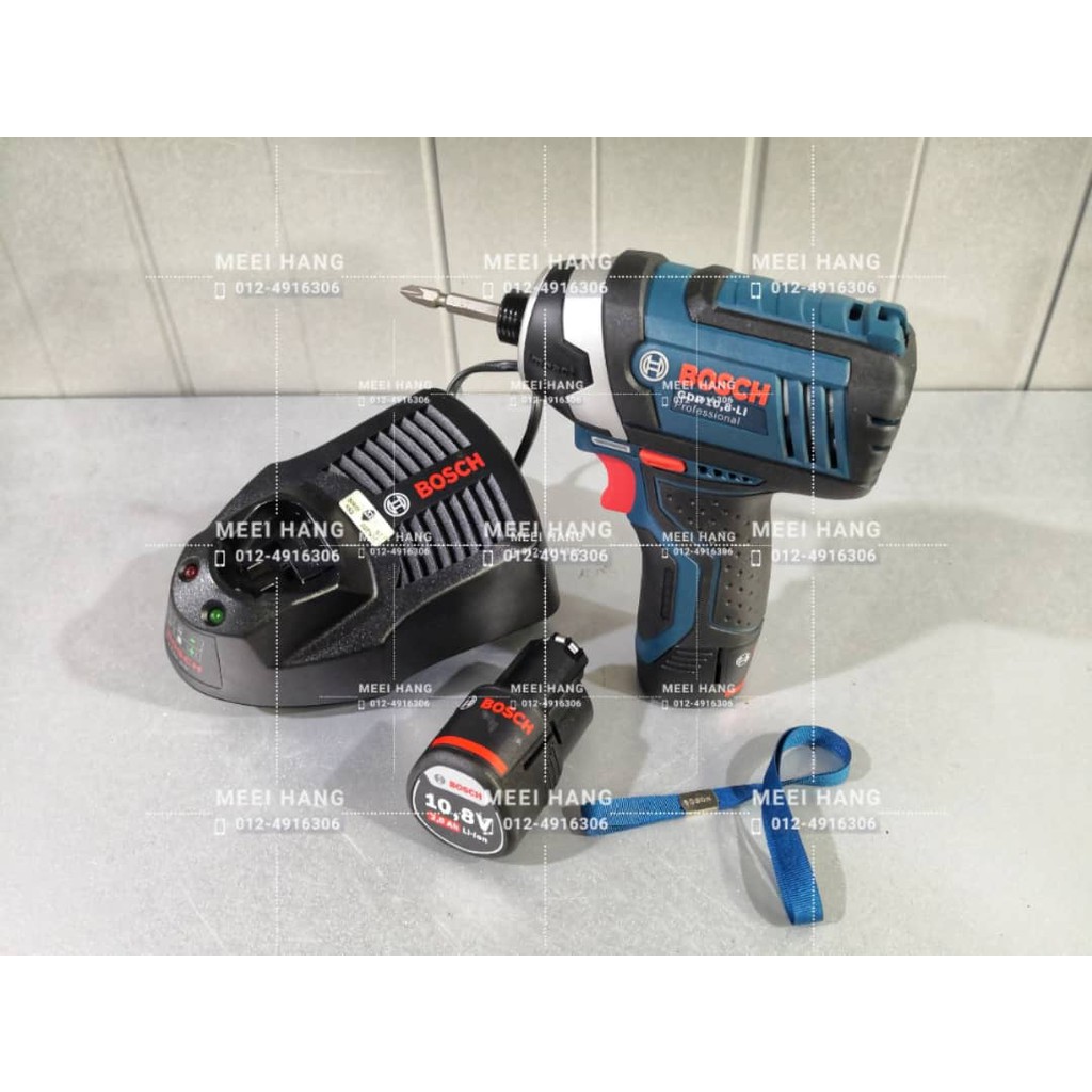 Bosch Gdr10 8 Li Cordless Impact Driver M4 M12 10 8v Shopee Malaysia