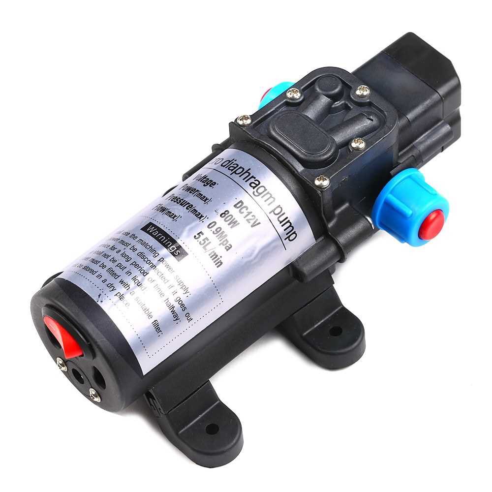 12V 80W High Pressure Electric Car Washing Pump Car Washer Pump High ...