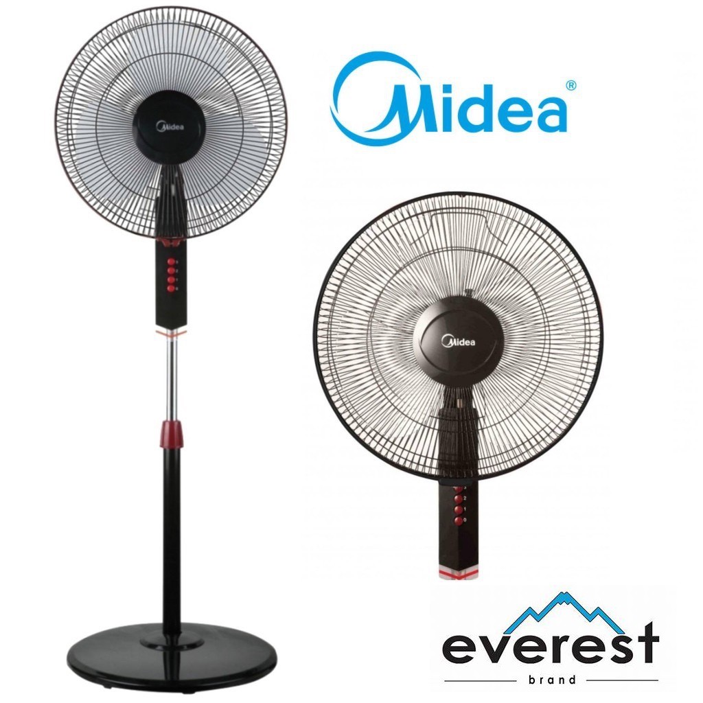Midea Stand Fan 3 Speed Mf 16fs10n 16 Shopee Malaysia