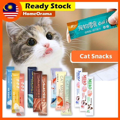 HomeOrama High Vitamin Creamy Cat Stick Cat Snack Cat Treats Cat Wet