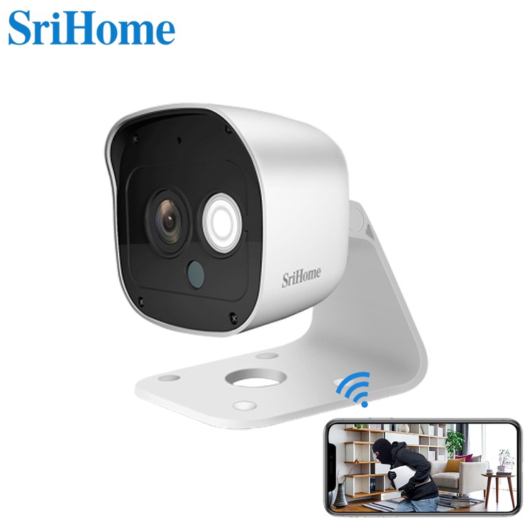 SriHome 3MP Super HD Wifi CCTV IP Security Camera Night Vision (2304 x