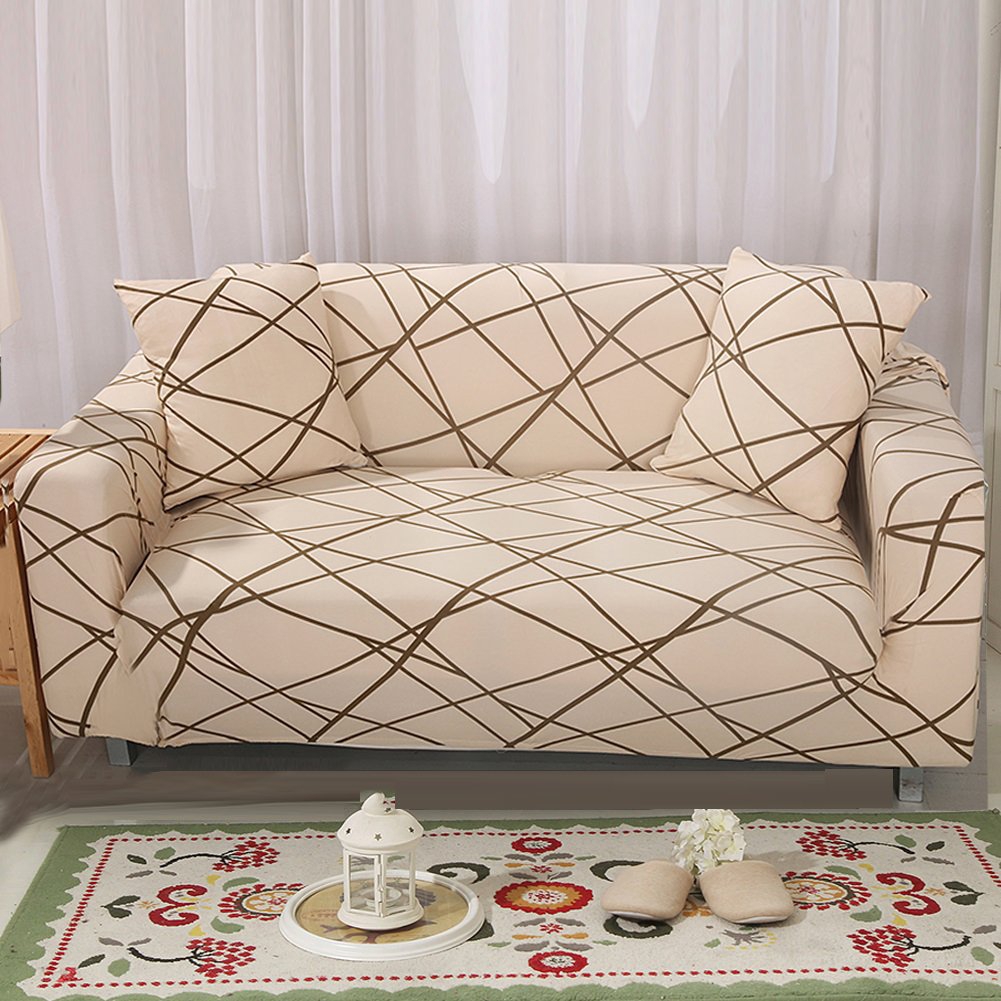 1/2/3/4 Seater Sofa Cover L shape Universal Couch Cover Slipcover