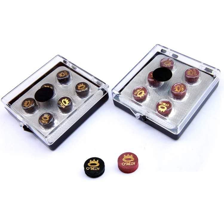Have Premium 1 PCS O'MIN Multi-layer Snooker Cues Tip 10.5mm/12mm Professional Billiard Accessories Red Black - Image 5