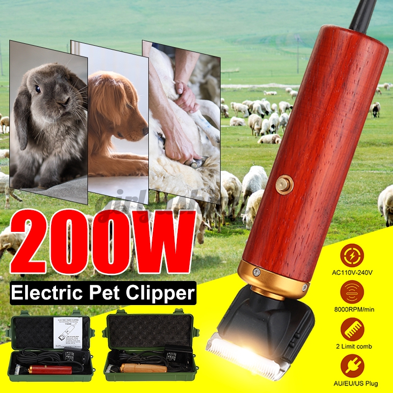200W Electric Horse Sheep Animal Hair Trimmer Pet Clipper Hair Cutting  Machine | Shopee Malaysia