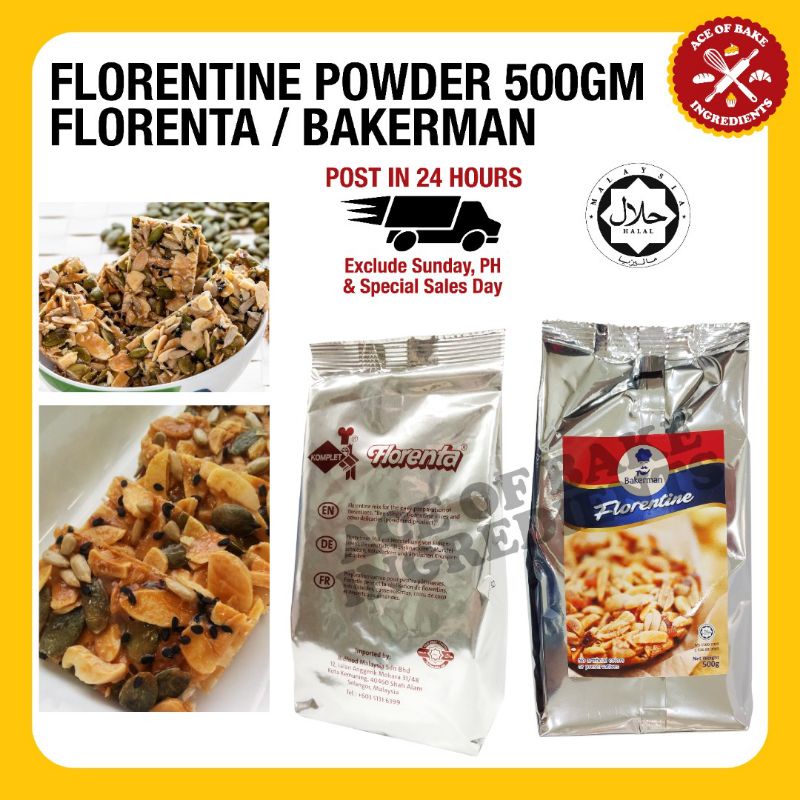 Florentine Bakerman Flour Mix Powder Tepung Florenta 500g Shopee Malaysia