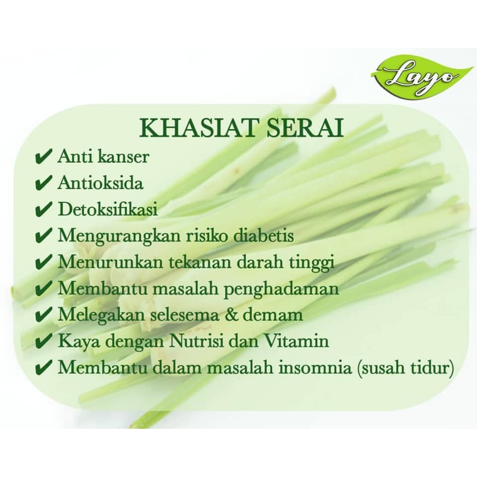 Khasiat Serai