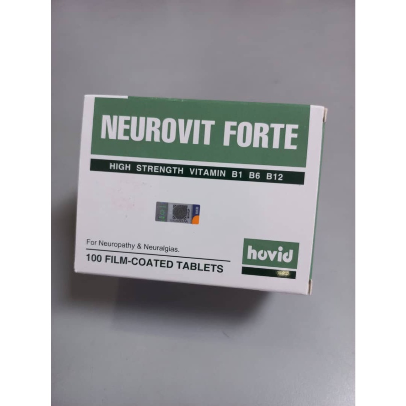 Neurovit Forte High Strength Vitamin B1 B6 B12 10tab Shopee Malaysia