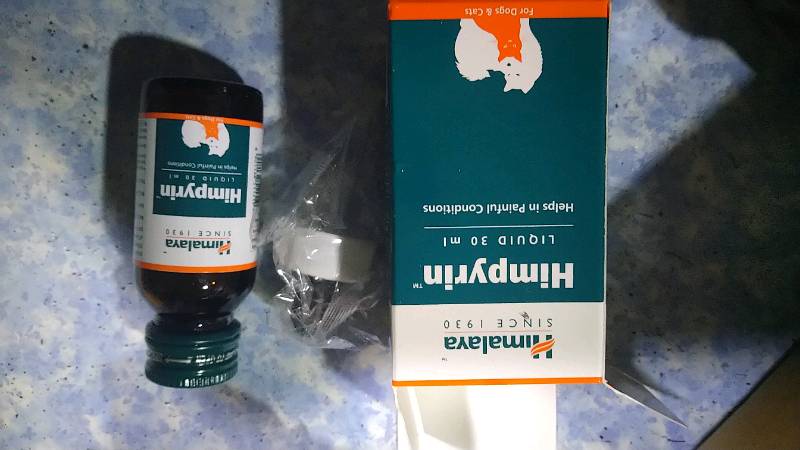 Himalaya Himpyrin 30ml Cat Dog Herbal Fever Pain Reliever Ubat Melegakan Demam Kesakitan Utk Kucing Anjing Shopee Malaysia