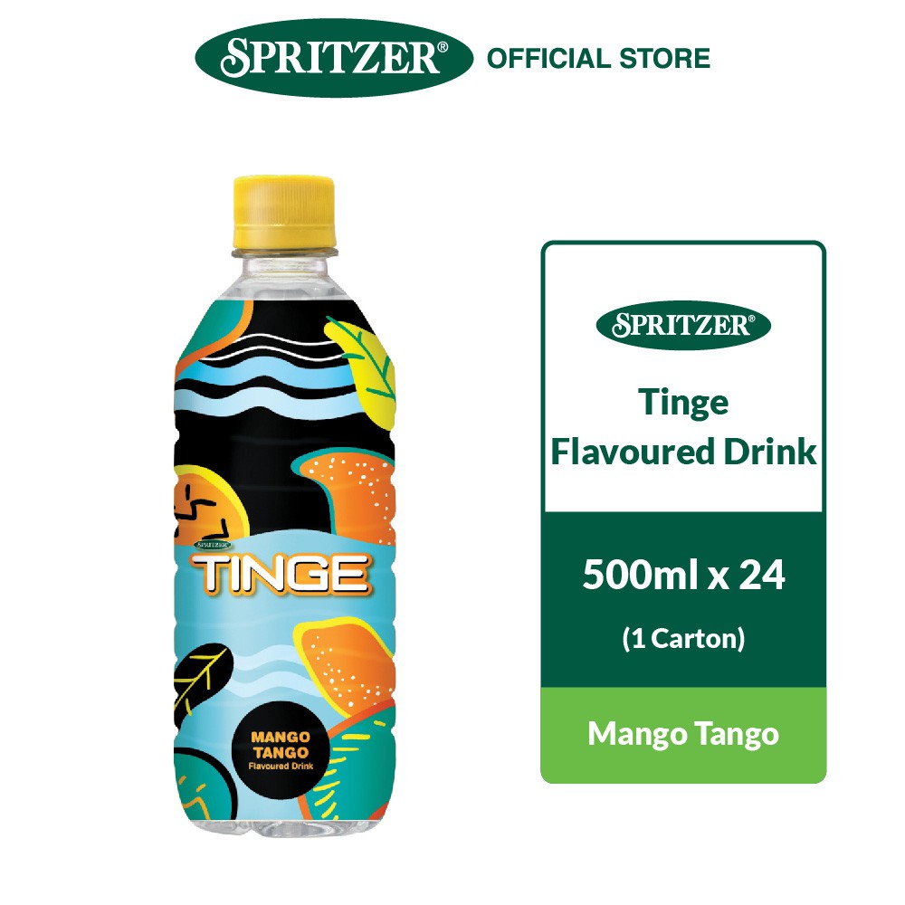 Spritzer Tinge Flavoured Drink Mango Tango (500ML X 24)