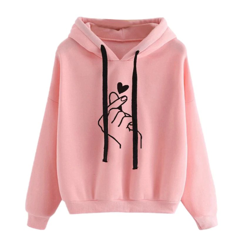 yellow pink hoodie
