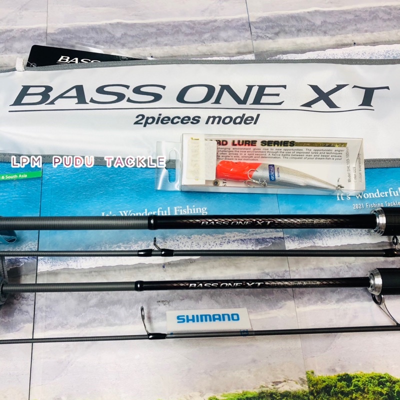 Shimano BASS ONE XT 1610H-2 Heavy 6'10" bass fishing baitcasting rod 2018 model 