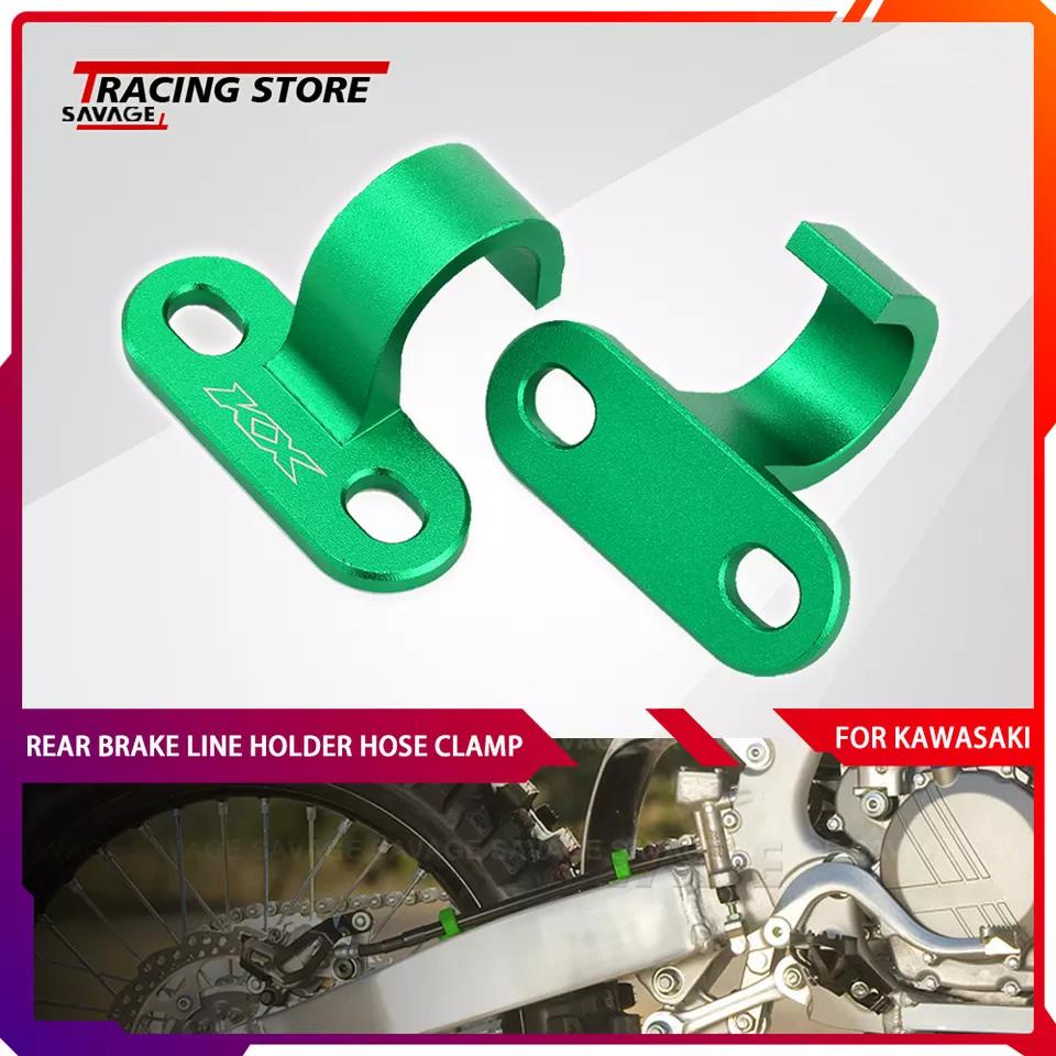 Rear Brake Line Hose Clamp For KAWASAKI KX 125 250 450 F X 2021 2022