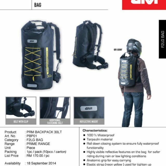 30 lt backpack